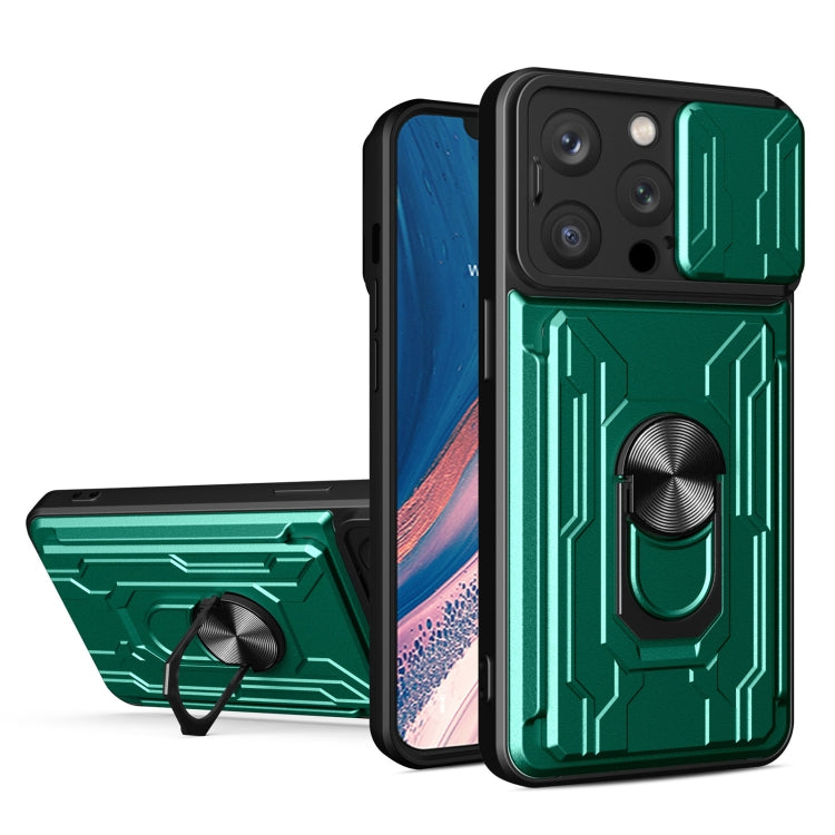 Sliding Camshield TPU+PC Phone Case with Card Slot, For iPhone 15 Pro Max, For iPhone 15 Pro, For iPhone 15 Plus
