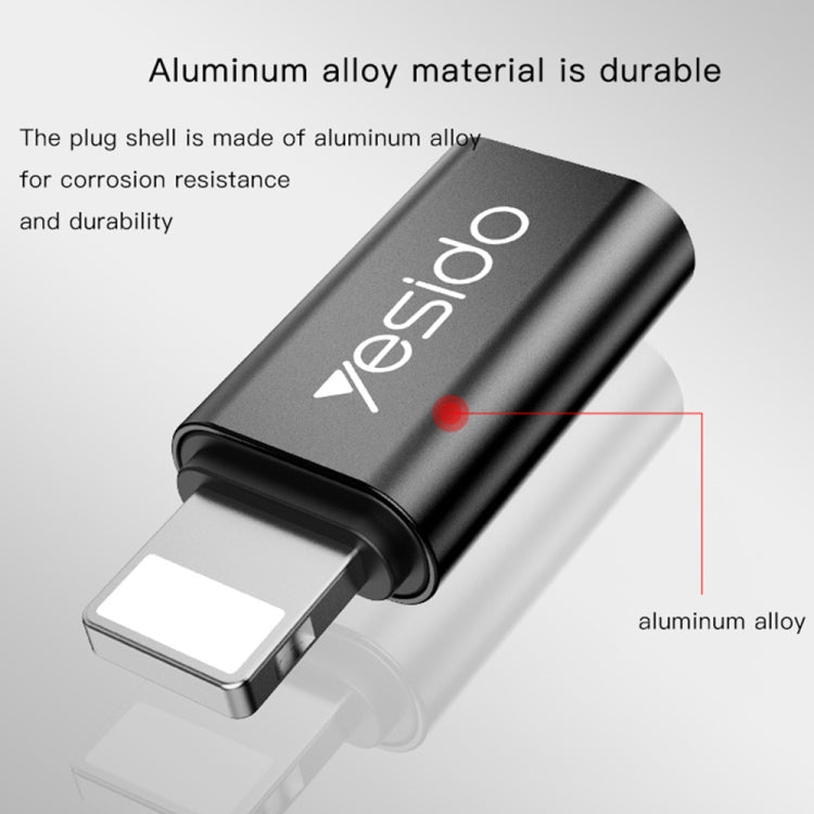 Yesido GS03 8 Pin to Type-C Charging Adapter