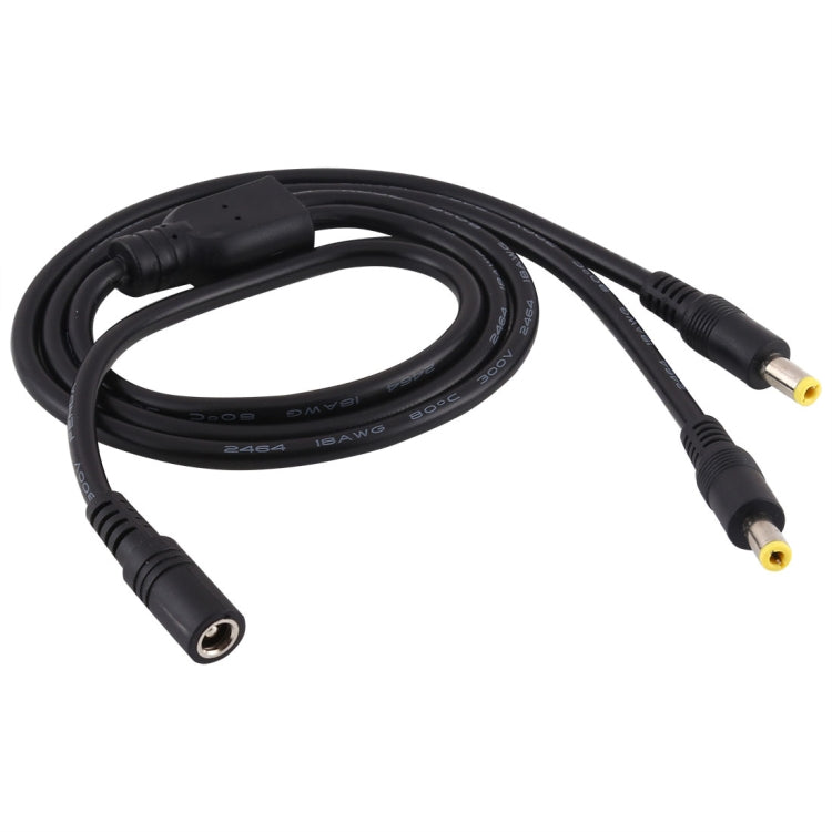 5.5mm x 2.5mm DC Power Splitter Cable 1 to 2 70cm