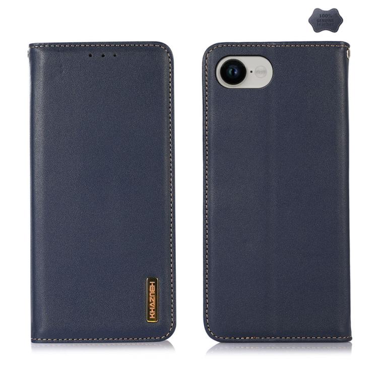 KHAZNEH Nappa Top Layer Cowhide Leather Phone Case, For iPhone 17 Pro Max, For iPhone 16e / 17e, For iPhone 17 Pro, For iPhone 17, For iPhone Air, For iPhone 16e, For iPhone 16 Pro Max