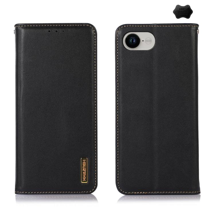 KHAZNEH Nappa Top Layer Cowhide Leather Phone Case, For iPhone 17 Pro Max, For iPhone 16e / 17e, For iPhone 17 Pro, For iPhone 17, For iPhone Air, For iPhone 16e, For iPhone 16 Pro Max