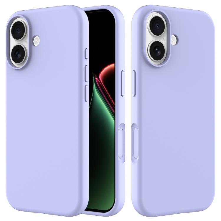 Solid Color Silicone Phone Case, For iPhone 17 Pro, For iPhone 17