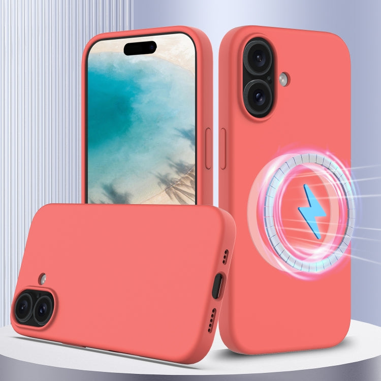 Shockproof Silicone Magsafe Phone Case, For iPhone 16 Pro, For iPhone 16 Plus