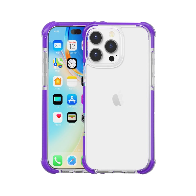 Four-corner Shockproof TPU Hybrid Acrylic Phone Case, For iPhone 16 Pro Max, For iPhone 16 Pro