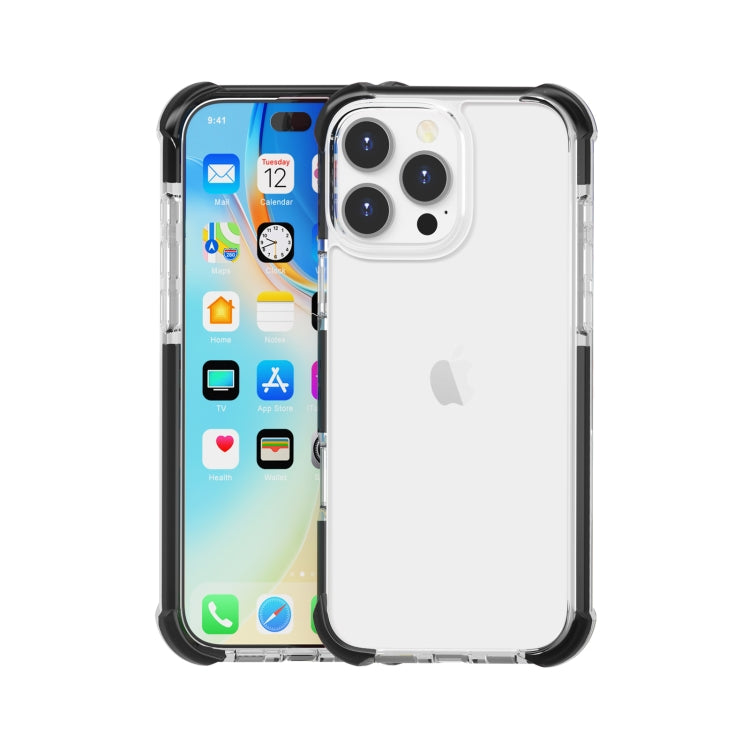 Four-corner Shockproof TPU Hybrid Acrylic Phone Case, For iPhone 16 Pro Max, For iPhone 16 Pro