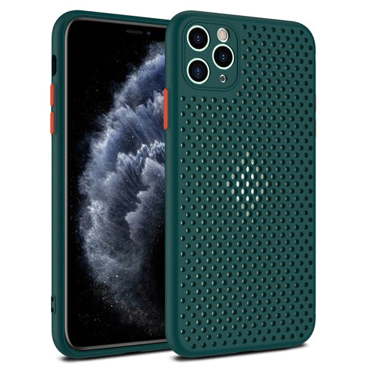 All-inclusive Shockproof Breathable TPU Protective Case, For iPhone 11 Pro Max