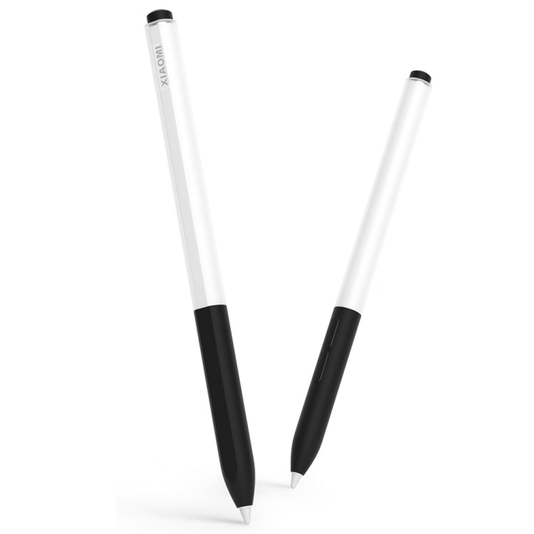 For Xiaomi Stylus Pen 2 Jelly Style Translucent Silicone Protective Pen Case(Black)