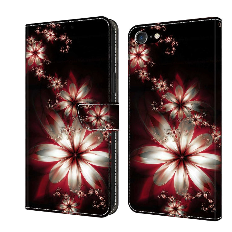 Crystal 3D Shockproof Protective Leather Phone Case, For iPhone 6 Plus / 7 Plus / 8 Plus