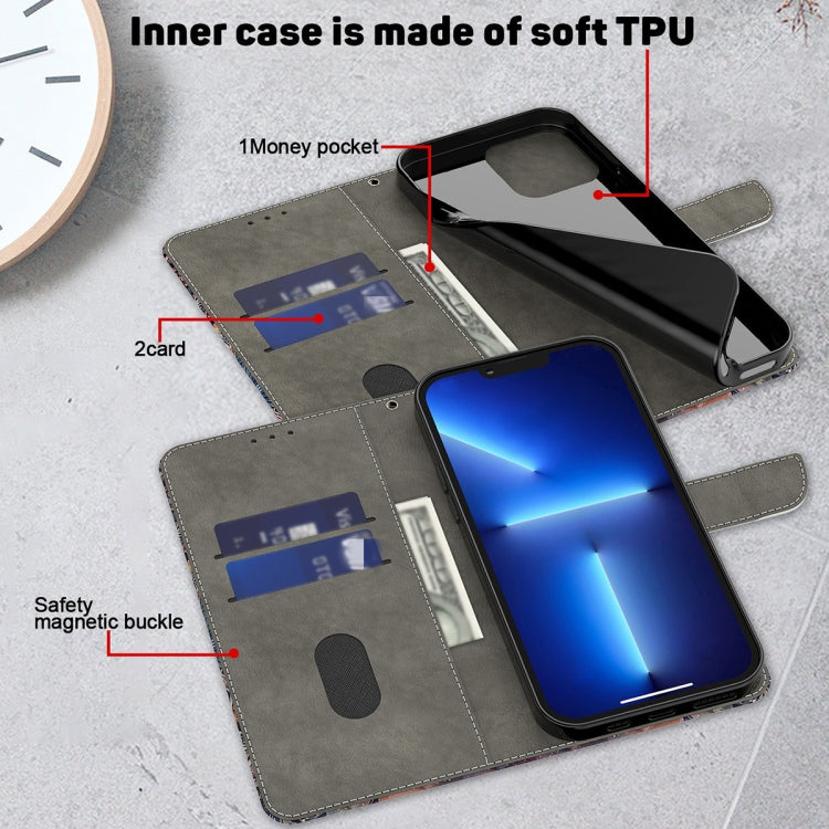 For Samsung Galaxy S23 FE 5G Crystal 3D Shockproof Protective Leather Phone Case(Gold Outline)