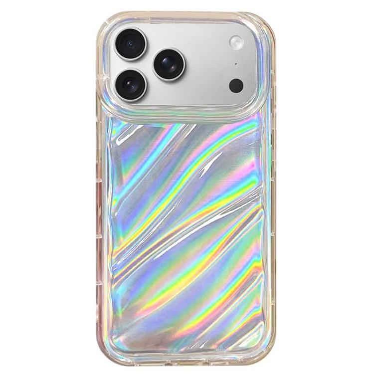 Laser Sequin Waves TPU Phone Case, For iPhone 14 Plus, For iPhone 14, For iPhone 14 Pro, For iPhone 14 Pro Max, For iPhone 13 Pro Max, For iPhone 13 Pro