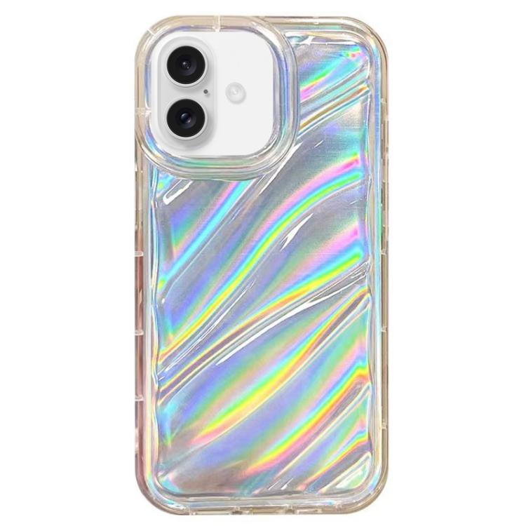 Laser Sequin Waves TPU Phone Case, For iPhone 14 Plus, For iPhone 14, For iPhone 14 Pro, For iPhone 14 Pro Max, For iPhone 13 Pro Max, For iPhone 13 Pro
