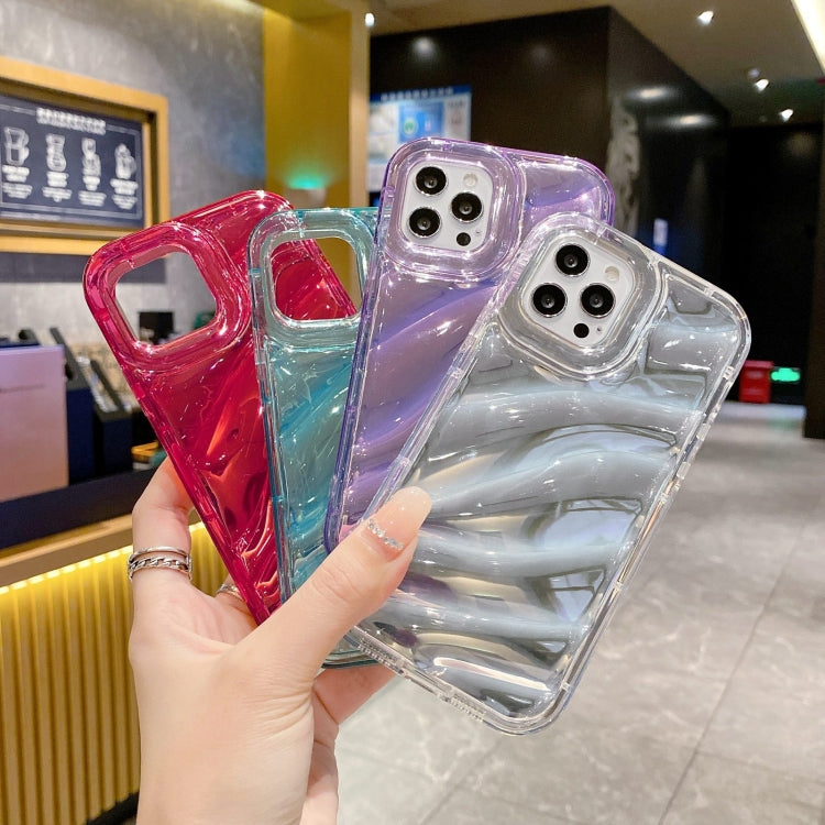 Laser Sequin Waves TPU Phone Case, For iPhone 14 Plus, For iPhone 14, For iPhone 14 Pro, For iPhone 14 Pro Max, For iPhone 13 Pro Max, For iPhone 13 Pro