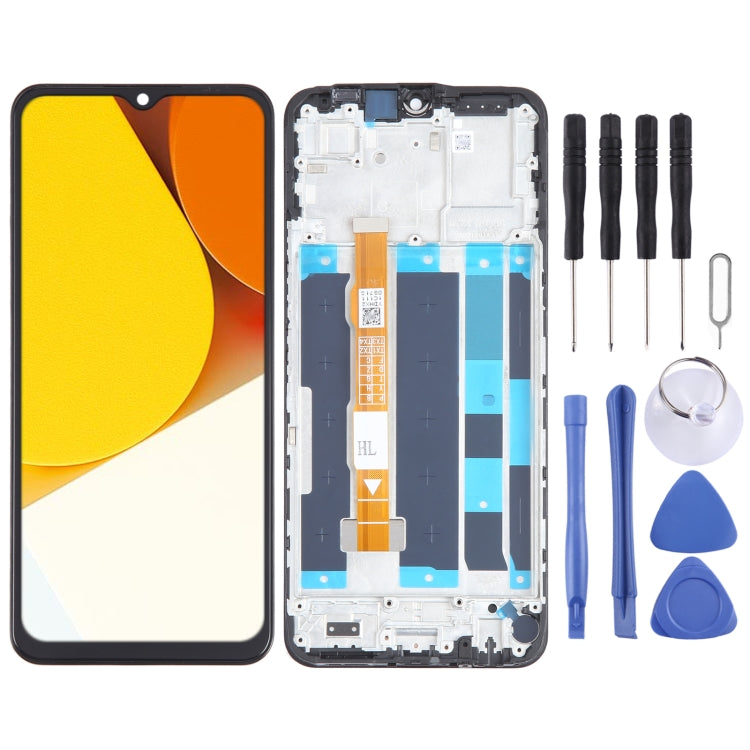 vivo Y15c / Y15s / Y35 4G LCD Screen Digitizer with Frame