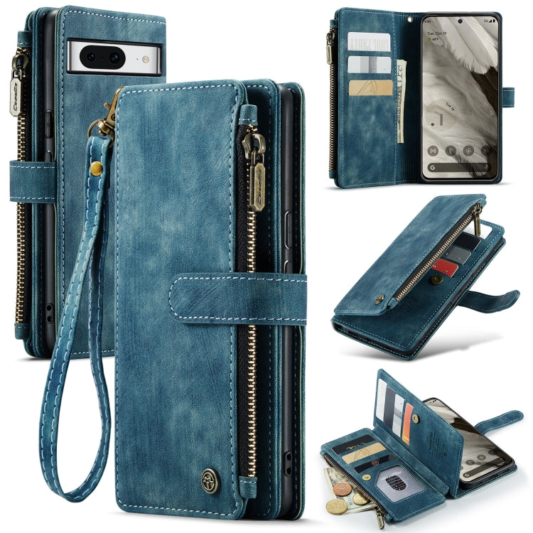 CaseMe C30 Multifunctional Leather Phone Case, For Google Pixel 8a, For Google Pixel 8 Pro, For Google Pixel 8