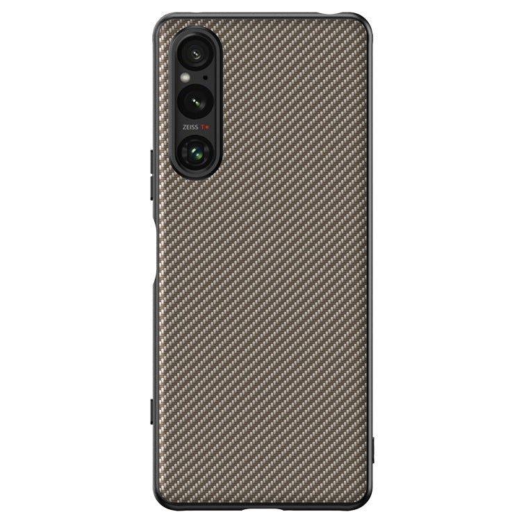 Ultra-thin Carbon Fiber Texture Printing Phone Case, For Sony Xperia 1 V