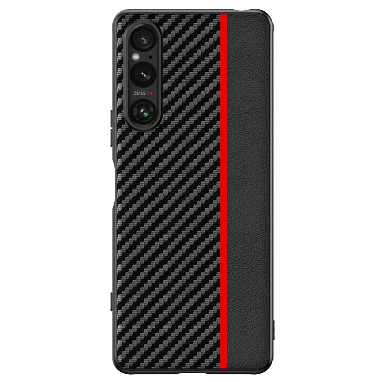 Ultra-thin Carbon Fiber Texture Printing Phone Case, For Sony Xperia 1 V