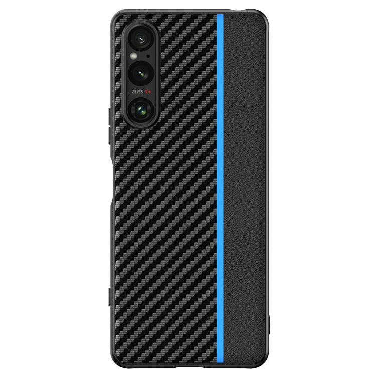 Ultra-thin Carbon Fiber Texture Printing Phone Case, For Sony Xperia 1 V
