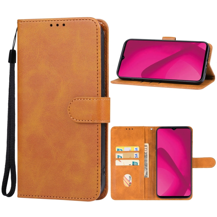 Leather Phone Case, For T-Mobile Revvl 7 Pro 5G, For T-Mobile T Phone 2 5G