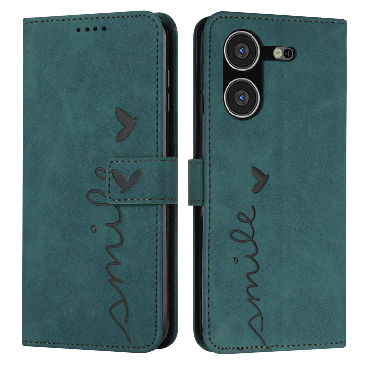 Skin Feel Heart Pattern Leather Phone Case, For Tecno Pova Neo 3, For Tecno Camon 20 Premier, For Tecno Pova 5 4G, For Tecno Camon 20 Pro 5G