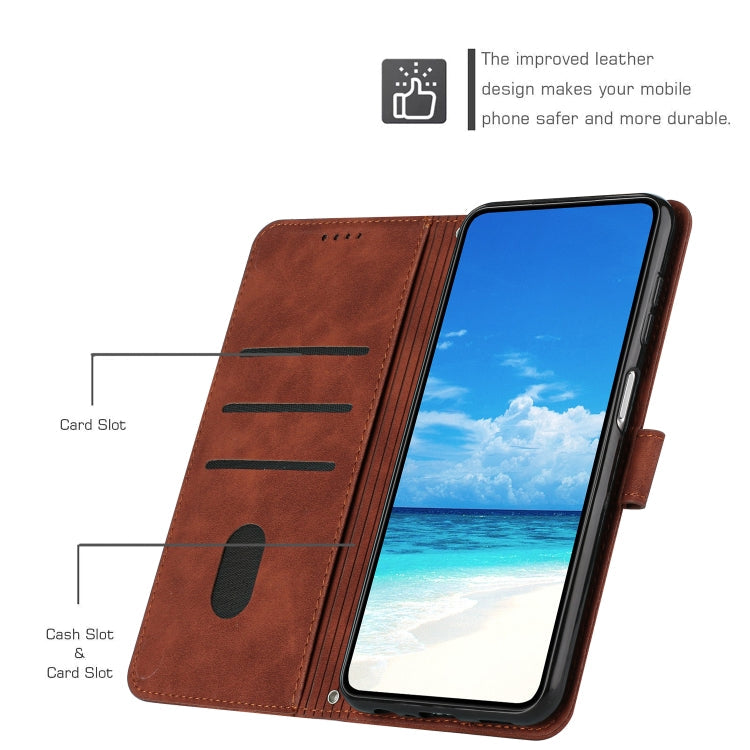 Skin Feel Heart Pattern Leather Phone Case, For Tecno Pova Neo 3, For Tecno Camon 20 Premier, For Tecno Pova 5 4G, For Tecno Camon 20 Pro 5G
