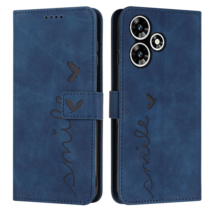 Skin Feel Heart Pattern Leather Phone Case, For Infinix Hot 30, For Infinix Note 30 VIP