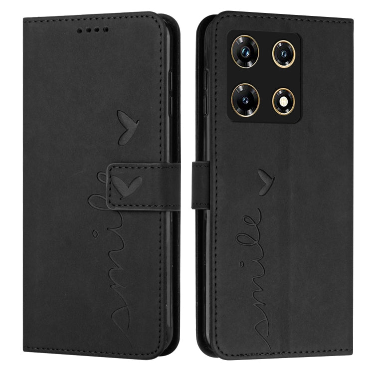 Skin Feel Heart Pattern Leather Phone Case, For Infinix Hot 30 Play NFC, For Infinix Note 30/Note 30 5G, For Infinix Note 30i, For Infinix Note 30 Pro