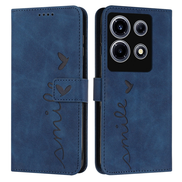 Skin Feel Heart Pattern Leather Phone Case, For Infinix Hot 30, For Infinix Note 30 VIP
