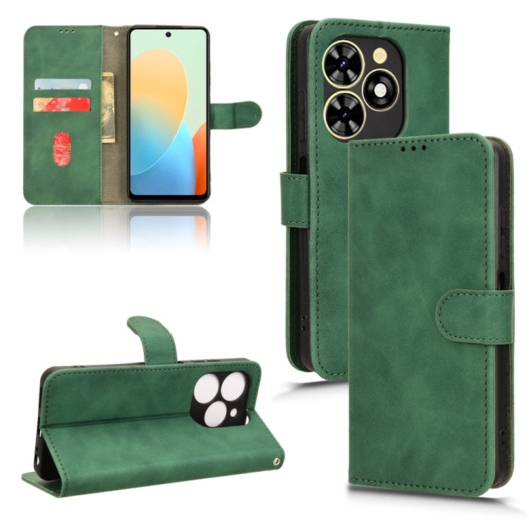 Skin Feel Magnetic Flip Leather Phone Case, For Tecno Pop 8, For Tecno Pova 5 Pro, For Tecno Pova Neo 3, For Tecno Pova 5