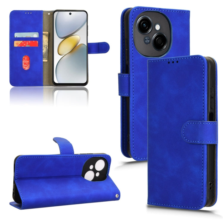 Skin Feel Magnetic Flip Leather Phone Case, For Tecno Spark Go 2025 / Spark Go 1, For Tecno Pop 9, For Tecno Spark Go 5G, For Tecno Camon 30S Pro