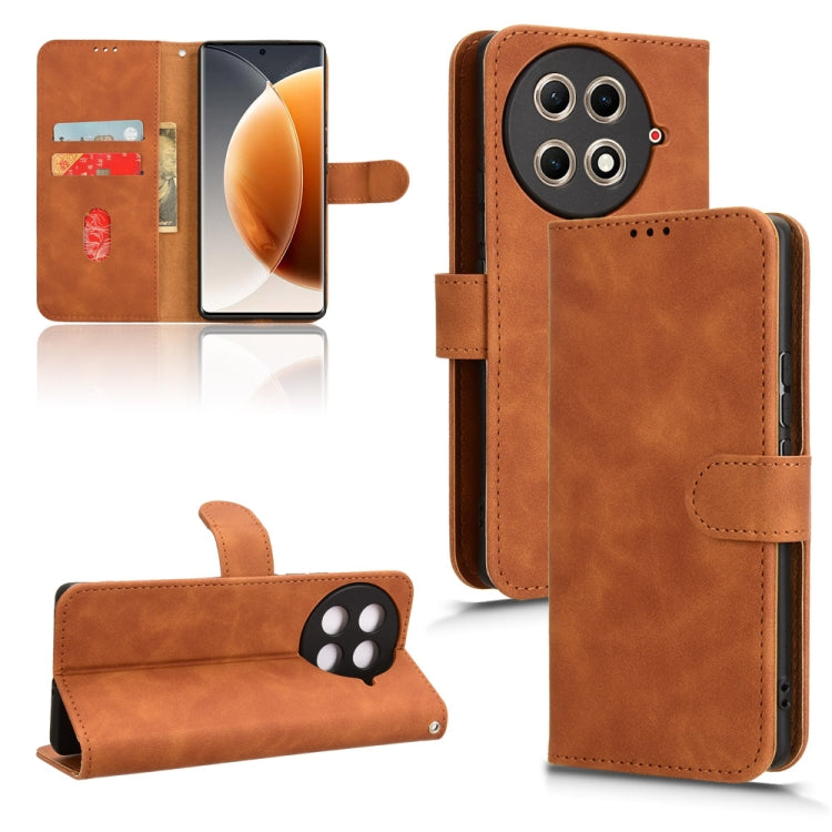 Skin Feel Magnetic Flip Leather Phone Case, For Tecno Spark Go 2025 / Spark Go 1, For Tecno Pop 9, For Tecno Spark Go 5G, For Tecno Camon 30S Pro