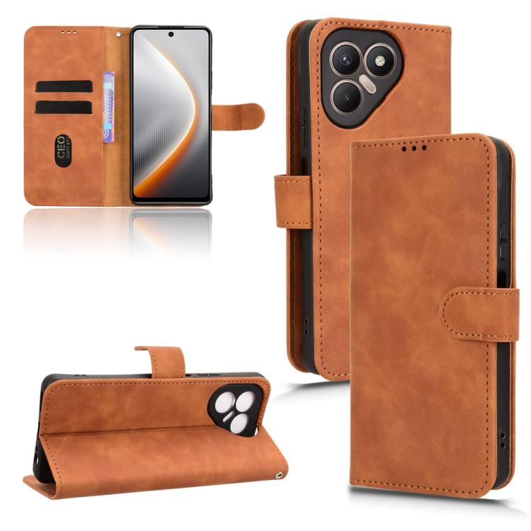 Skin Feel Magnetic Flip Leather Phone Case, For Tecno Spark Slim 5G, For Tecno Pova 7 Pro 5G, For Tecno Pova 7 5G, For Tecno Spark 40 Pro+
