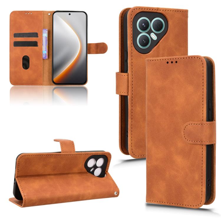 Skin Feel Magnetic Flip Leather Phone Case, For Tecno Spark Slim 5G, For Tecno Pova 7 Pro 5G, For Tecno Pova 7 5G, For Tecno Spark 40 Pro+