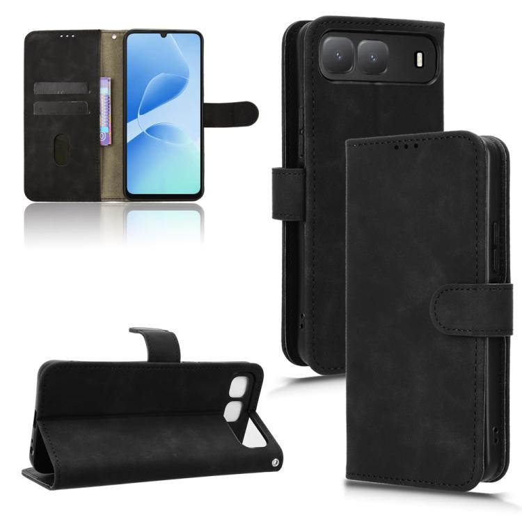 Skin Feel Magnetic Flip Leather Phone Case, For Tecno Spark Go 2025 / Spark Go 1, For Tecno Pop 9, For Tecno Spark Go 5G, For Tecno Camon 30S Pro