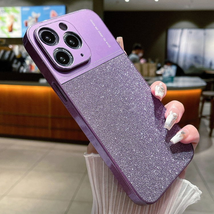 Metallic Glitter Powder Shockproof Phone Case, For iPhone 12 Pro Max, For iPhone 12 Pro, For iPhone 11 Pro Max, For iPhone 11
