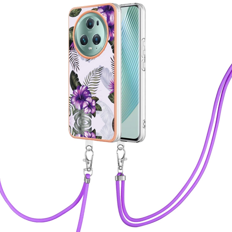 Electroplating IMD TPU Phone Case with Lanyard, For Honor 90 Lite 5G, For Honor Magic5 Pro, For Honor X6a, For Honor X8a