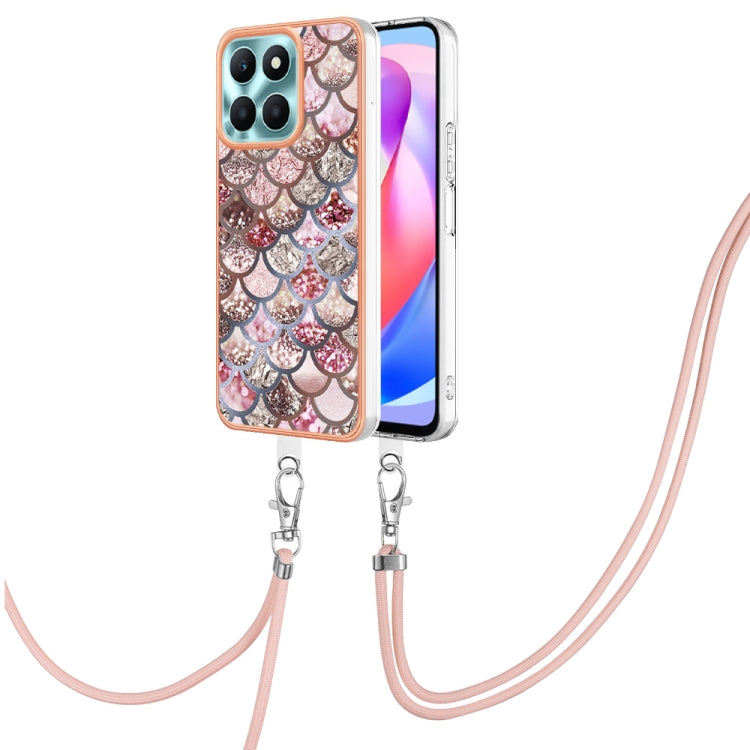 Electroplating IMD TPU Phone Case with Lanyard, For Honor 90 Lite 5G, For Honor Magic5 Pro, For Honor X6a, For Honor X8a
