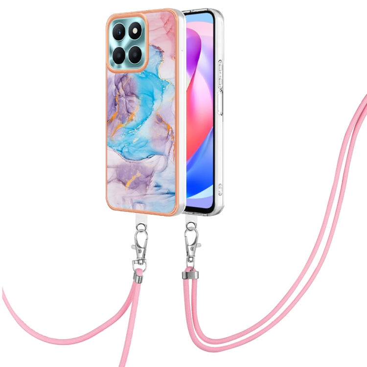 Electroplating IMD TPU Phone Case with Lanyard, For Honor 90 Lite 5G, For Honor Magic5 Pro, For Honor X6a, For Honor X8a
