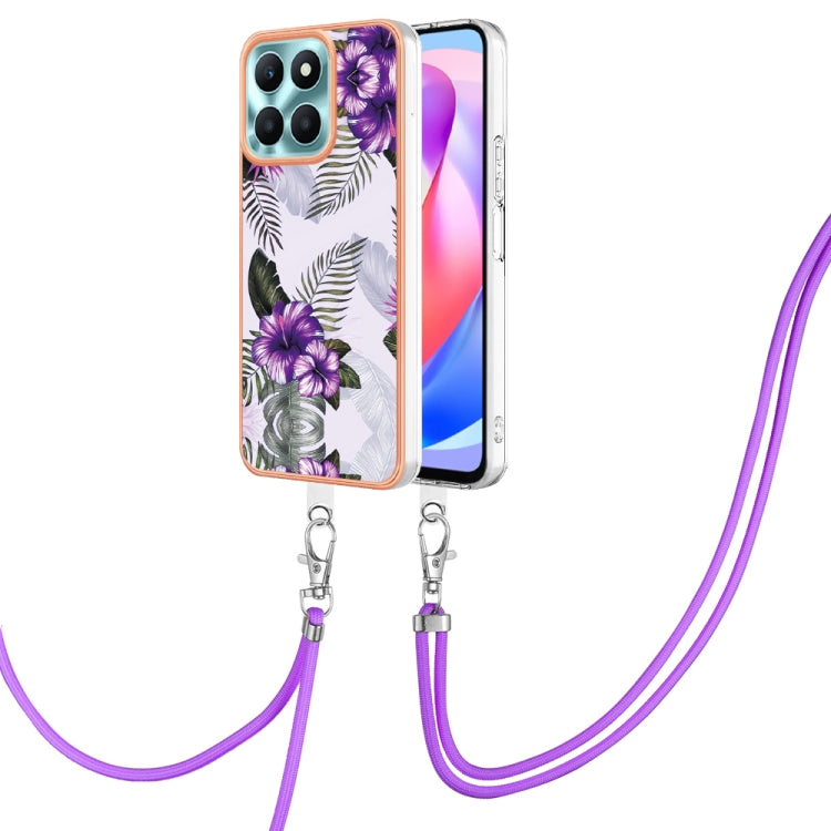 Electroplating IMD TPU Phone Case with Lanyard, For Honor 90 Lite 5G, For Honor Magic5 Pro, For Honor X6a, For Honor X8a