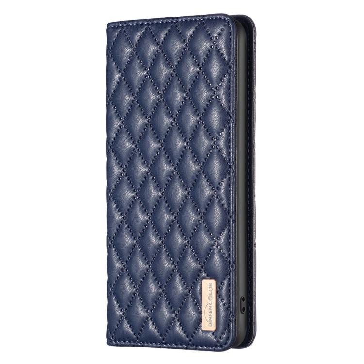 Diamond Lattice Magnetic Leather Flip Phone Case, For iPhone 17 Pro Max, For iPhone 17 Pro, For iPhone 17, For iPhone Air