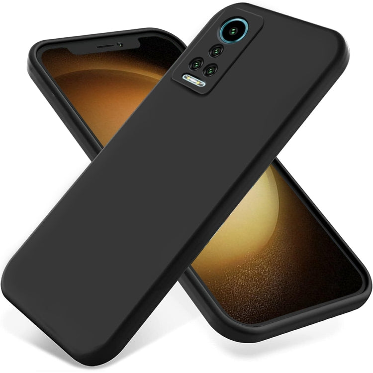 Pure Color Liquid Silicone Shockproof Phone Case, For Hisense Infinity H50S 5G, For Hisense H60