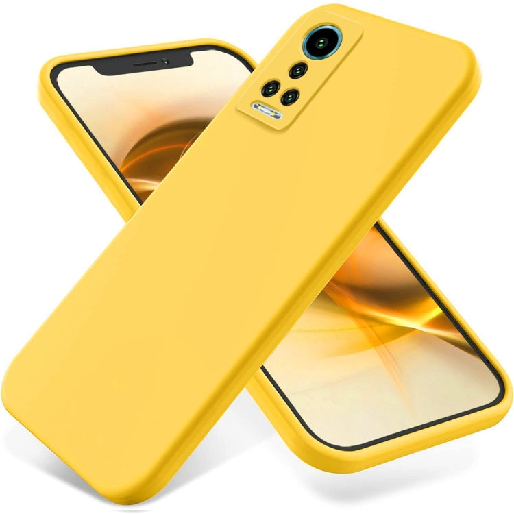 Pure Color Liquid Silicone Shockproof Phone Case, For Hisense Infinity H50S 5G, For Hisense H60