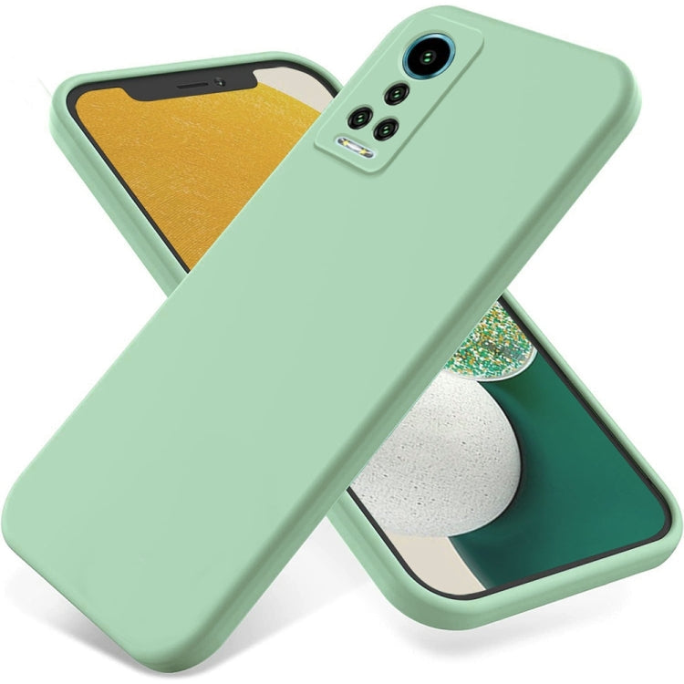 Pure Color Liquid Silicone Shockproof Phone Case, For Hisense Infinity H50S 5G, For Hisense H60