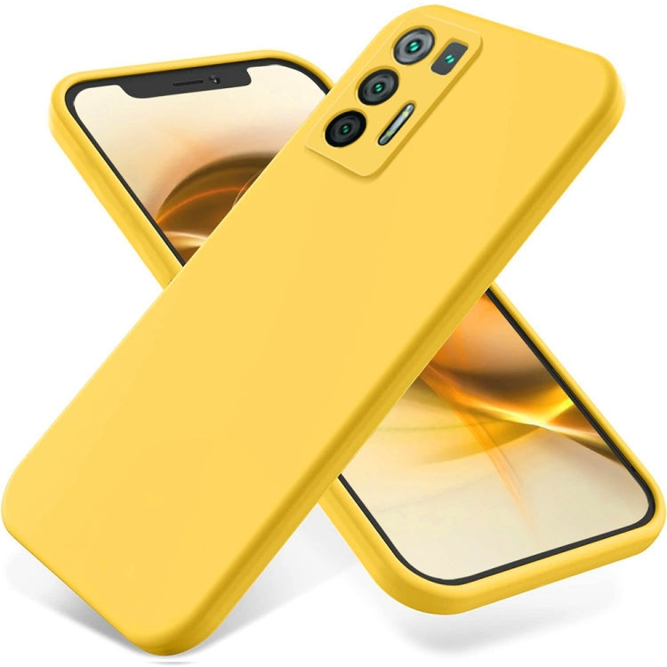 Pure Color Liquid Silicone Shockproof Phone Case, For Hisense Infinity H50S 5G, For Hisense H60