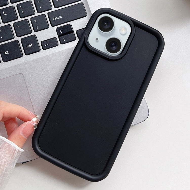 Shockproof Frame Frosted TPU Phone Case, For iPhone 15 Pro Max, For iPhone 15 Pro, For iPhone 15 Plus, For iPhone 15
