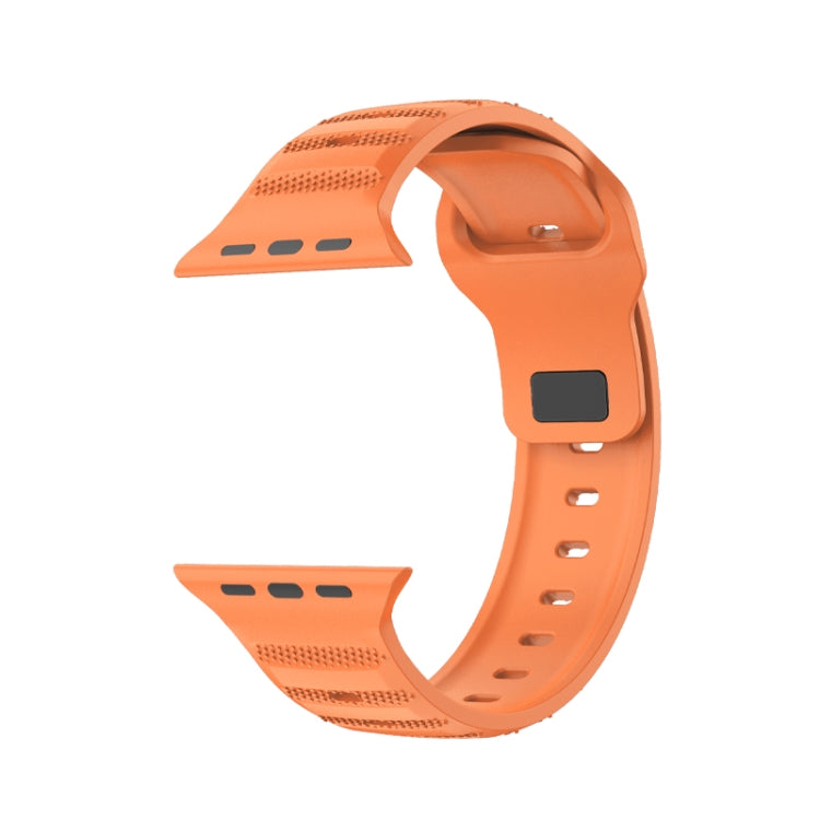 Dot Texture Fluororubber Watch Band, For Apple Watch SE 40mm, For Apple Watch SE 44mm, For Apple Watch 6 40mm, For Apple Watch 6 44mm