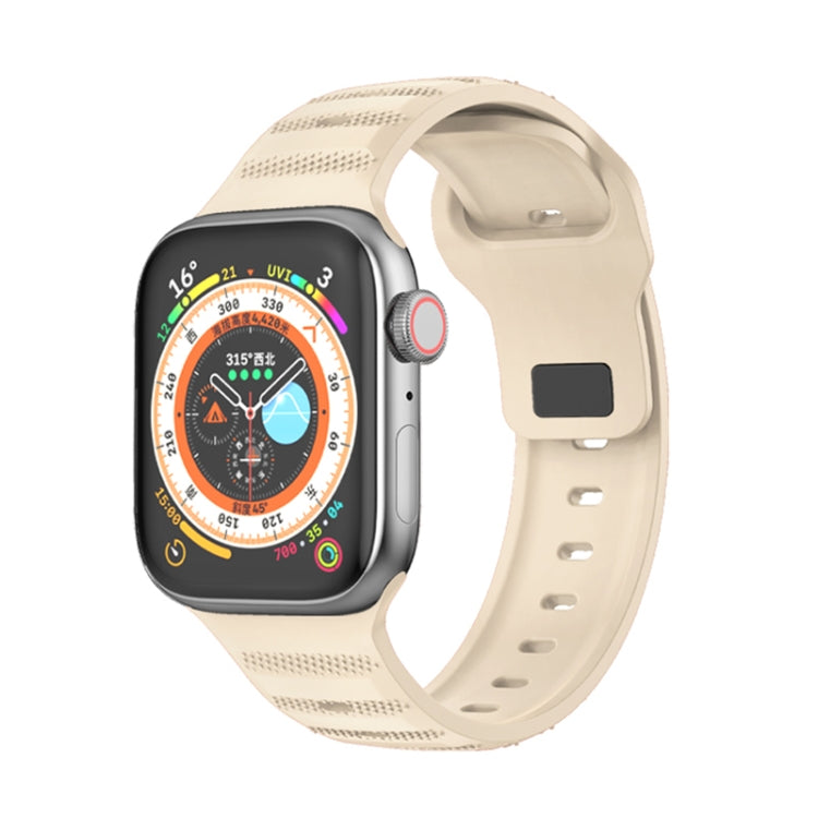 Dot Texture Fluororubber Watch Band, For Apple Watch SE 40mm, For Apple Watch SE 44mm, For Apple Watch 6 40mm, For Apple Watch 6 44mm