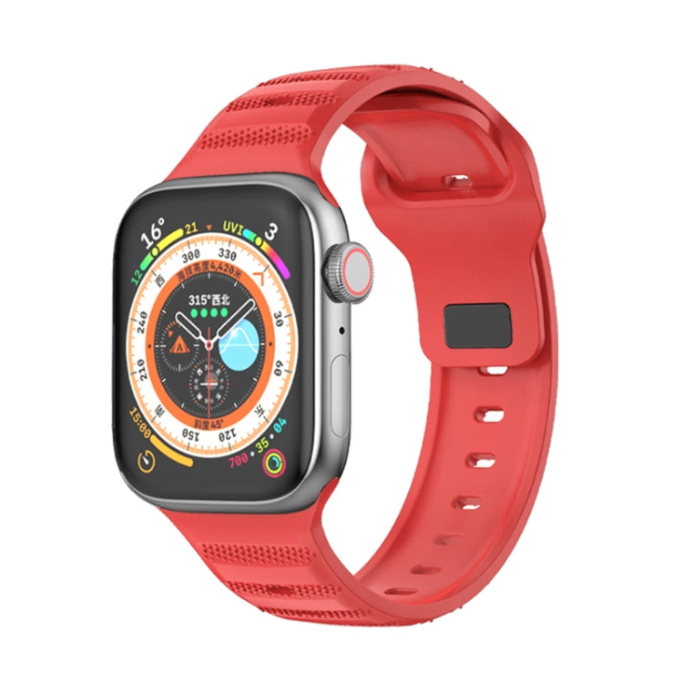 Dot Texture Fluororubber Watch Band, For Apple Watch SE 40mm, For Apple Watch SE 44mm, For Apple Watch 6 40mm, For Apple Watch 6 44mm