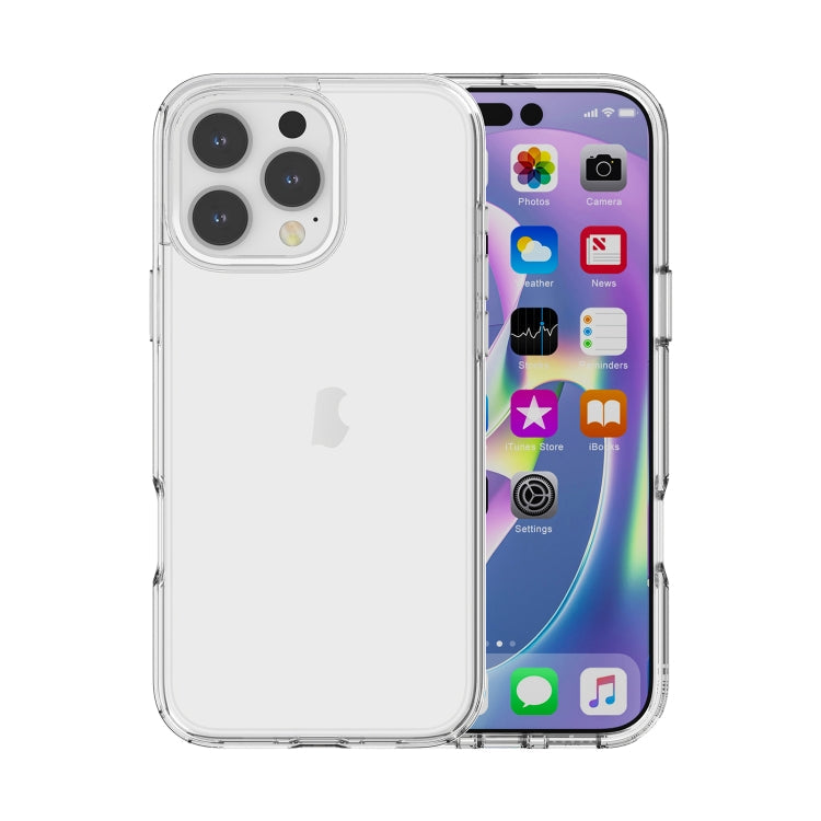 Shockproof Terminator Transparent Phone Case, For iPhone 17e / 16e, For iPhone 16 Pro Max, For iPhone 16 Pro, For iPhone 16 Plus, For iPhone 16, For iPhone 15 Pro Max, For iPhone 15 Pro, For iPhone 15 Plus