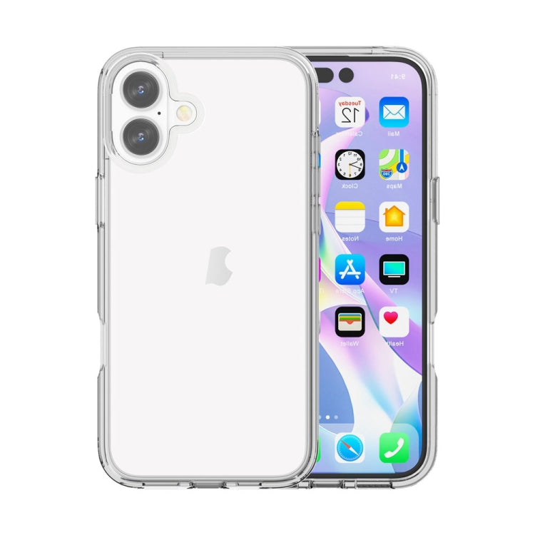 Shockproof Terminator Transparent Phone Case, For iPhone 17e / 16e, For iPhone 16 Pro Max, For iPhone 16 Pro, For iPhone 16 Plus, For iPhone 16, For iPhone 15 Pro Max, For iPhone 15 Pro, For iPhone 15 Plus