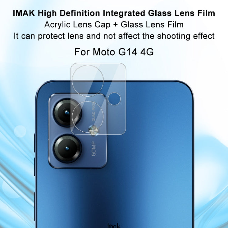 imak High Definition Integrated Glass Lens Film, For Motorola Moto G14 4G, For Motorola Moto G84 5G, For Motorola Edge 40 NEO 5G, For Motorola Moto G54 5G